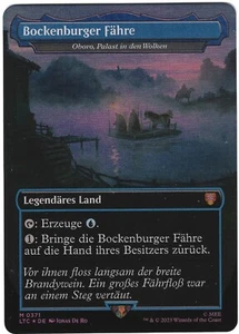 FOIL Bockenburger Fähre / Bucklebury - LORD of RINGS - deutsch (nm +) Oboro - Picture 1 of 1