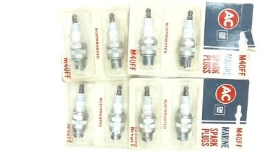 Lot of 8 ACDelco M40FF Spark Plugs - Image 1 of 3