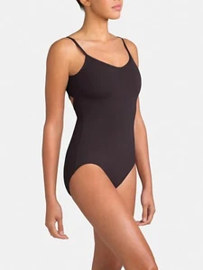 Capezio Ladies Strappy Back Camisole Leotard, Black, Size Medium UK 10, BNWT - Picture 1 of 3