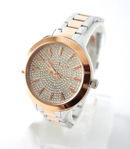 MICHAEL KORS MK1045 Uhr Damenuhr CRYSTAL rosegold silber NEU