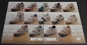 1988 Print Ad Sexy Fashion Lady Nike Exercise Just Do It Schuhe Feminine - Bild 1 von 2