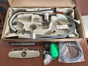 NEW Moen 87879SRS Haysfield Stainless 1 Handle Pulldown Kitchen Faucet B2 - Picture 1 of 4