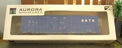 Aurora Ho 60' Greenbrier 7550 cf Hi-CubeBoxcar #306049 Laurinburg & Southern NIB - Image 1 of 4