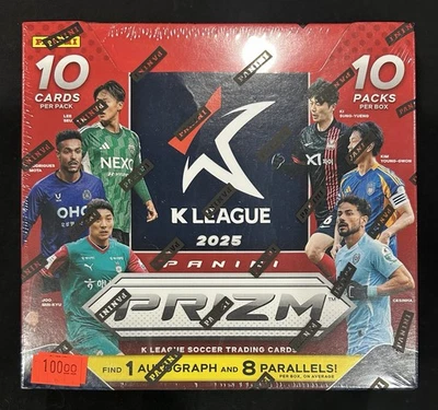 2025 Panini Prizm K League Soccer Hobby Box NEW SEALED 1 Autograph QTY - Image 1 of 2