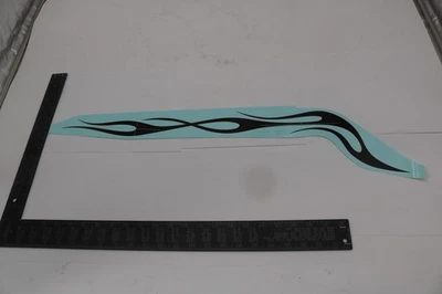 13858-08 NUEVO FABRICANTE DE EQUIPOS ORIGINALES 2008 HARLEY-DAVIDSON FXCWC Softail basculante tanque de gasolina calcomanía Foto 1 de 2