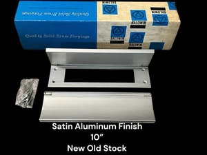Baldwin Ottone 10" Lettera Box Piastra Molla Tensione Alluminio Satinato 0027-280 Nuovo - Foto 1 di 9