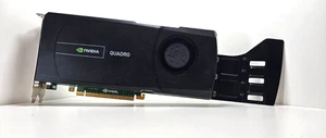 NVIDIA QUADRO 5000 DVI-I/2 x Display 2,5GB Port Graphics Card - Picture 1 of 6