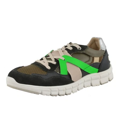 Dolce & Gabbana 男式皮革麂皮绒时尚运动鞋 6.5 码 7.5 8.5 12 — 第 1/4 张图片