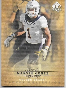 2012 SP Authentic CANVAS COLLECTION MARVIN JONES Golden Bears NFL Bengals Lions - Picture 1 of 1