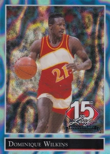 2025 Leaf National 15th Anniversary GOLD LEAF STARS DOMINIQUE WILKINS #4/5 MADE - Picture 1 of 2