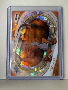 HERCULES 2025 Topps Chrome Sapphire Disney Orange Sapphire /25 SSP - Picture 1 of 2