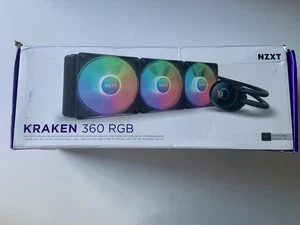 NUEVO NZXT Kraken 360 RGB RL-KR360-B1 Enfriador Líquido NEGRO - Imagen 1 de 9