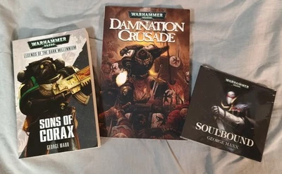 Warhammer 40k Black Library Book Lot - Image 1 of 4