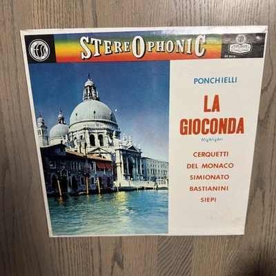 Ponchielli La Gioconda Gavazzeni LP SEALED London OS-25114 (1959) Mint - Image 1 of 2