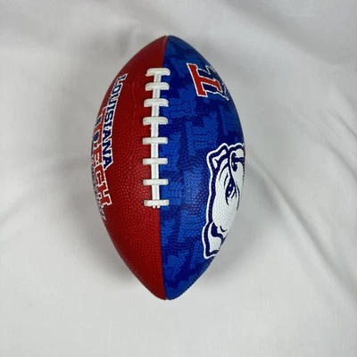 Louisiana Tech Bulldogs colecionáveis de futebol juvenil RAWLINGS - Imagem 1 de 4