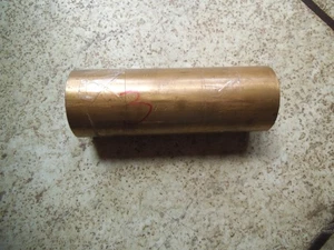 Massiver Messing Rundstab Durchmesser 38 mm Durchmesser x 105 mm lang NEU - Bild 1 von 2
