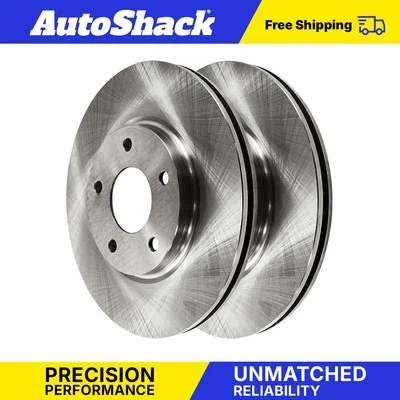 Front Brake Rotors Pair 2 for INFINITI Q45 M45 2004-2009 2011-2017 Nissan Quest - Image 1 of 4