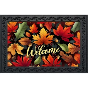 Briarwood Lane Autumn Color Leaves Fußmatte - Bild 1 von 4
