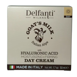 Delfanti Milano Tagescreme Ziegenmilch + Hyaluronsäure feuchtigkeitsspendend straffend - Bild 1 von 4