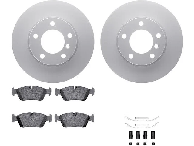 Kit de pastillas de freno delanteras y rotor para BMW 318ti 1996 1997 1995-1998 CC483PK Foto 1 de 1