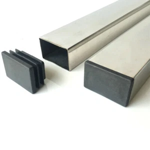Rectangle Plastic End Caps Blanking Plugs Tube Inserts Size 10*20mm ~ 60*120mm - Picture 1 of 8