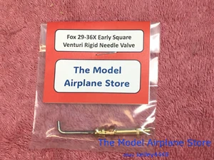 Fox 29 - 36 Early Square Intake Rigid Needle Assy Gas Modellflugzeug Motoren - Bild 1 von 7