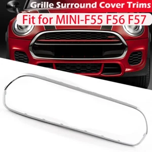 Marco de rejilla de moldura de parrilla cromada para Mini Cooper F55 F56 LCI 2021-2023. - Imagen 1 de 8