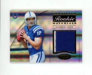 2012 Panini Certificato ANDREW LUCK /49 Certificato Rookie Materials RC #32 Colts - Foto 1 di 2