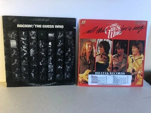 The Guess Who 2 LP Album Lot Rockin' & All This For A Song Promotional Copy VG+ - Picture 1 of 10
