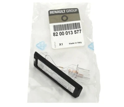 ORIGINAL LAMPE D'ECLAIRAGE DE PLAQUE DACIA DUSTER LODGY LOGAN MCV II RENAULT ZOE - Photo 1/3