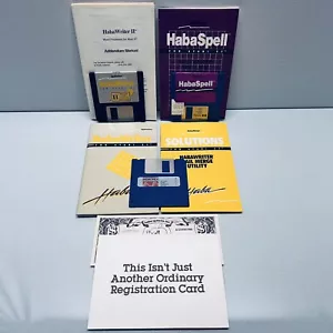 HabaWriter II & HabaSpell - Atari ST - Sistemi Haba - Completo - CIB - Foto 1 di 7