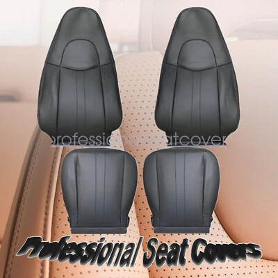 Fits 2003-2014 Chevy Express 1500 2500 3500 Work VAN Both Side Seat Cover Gray - Image 1 of 4