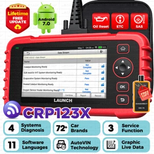 LAUNCH CRP123X OBD2 Scanner ABS SRS Code Reader Check Engine Car Diagnostic Tool - Picture 1 of 20