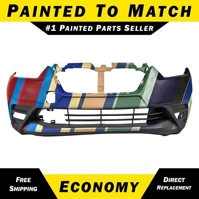 NEW Painted To Match Front Bumper Cover Fascia for 2018 2019 Nissan Kicks 18 19 Foto 1 de 4