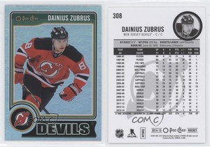 2014-15 O-Pee-Chee Rainbow Dainius Zubrus #308