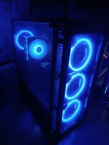 Custom Build Gaming PC Computer, Intel i7 10700F, 2TB + 512GB, Windows 11 Pro - Picture 1 of 7