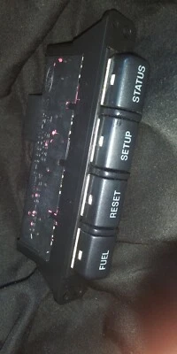 Lincoln LS Black Dash Buttons 2000 2003 Reset Fuel Status Buttons Ford Brand - Image 1 of 4