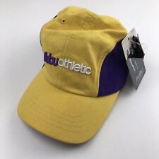 Vintage Purple/Yellow Fubu Athletic Strap Back Adjustable Hat - FREE SHIPPING!