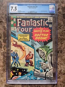 Fantastic Four #23 CGC 7.5 Sehr guter Erhaltungszustand 1964 Stan Lee Jack Kirby Doctor Doom - Bild 1 von 4