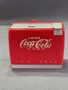 VTG 1950s Drink Mini Coca-Cola Ice Cooler Music Box/Plays “Happy Birthday” Works - Picture 1 of 7