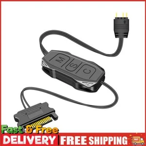 AR-1 5V 3 Pin to SATA ARGB Controller Cable for PC Fan Light Strip - Afbeelding 1 van 11