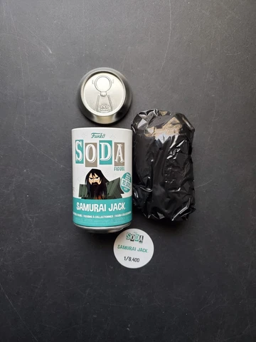 Funko Soda Vinyl Samurai Jack Common 1/8400 Armored Jack Cover