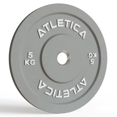 ATLETICA Color Bumper Plates (Paar) | Robust & langlebig | Ø 50 mm Edelstahlring