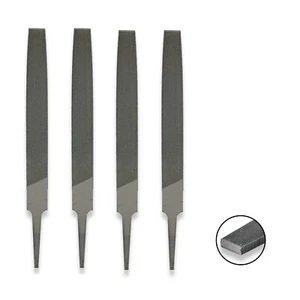 6" flat files bastard cut x 4 files flat files coarse 6" rdgtools - Picture 1 of 1