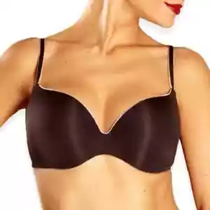 NEW Chantelle 1115 Irresistible 3/4 Coverage T-Shirt Underwire Bra 36DD Black - Picture 1 of 3