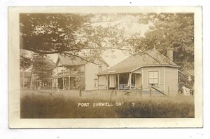 Port Burwell Ontario ON Elgin County Circa 1920 Real Photo Postcard - Bild 1 von 2