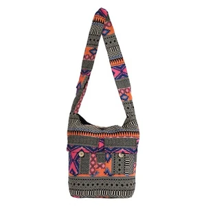 Crossbody Satchel Bags Hippie Canvas Beach Travel Bohemian Festival Sling Hobo - Picture 1 of 4