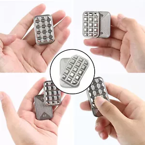 Relaxation Metal Slider Toy Aluminum Alloy Magnetic Fidget for Anxiety Stress - Picture 1 of 14