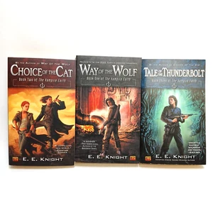 E.E. Knight's "The Vampire Earth" Series Lot of 3 - Books 1, 2, & 3 (2003-2005) - Foto 1 di 11