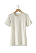 Womens ORVIS Garment-Washed Modern Fit Short-Sleeved Tee M Pearl MEDIUM